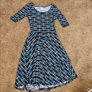 LulaRoe Nicole Dress Size Small
